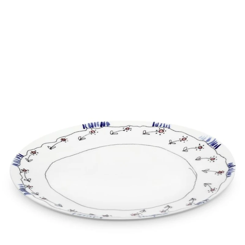 Marni Anemone Milk Accent Plate