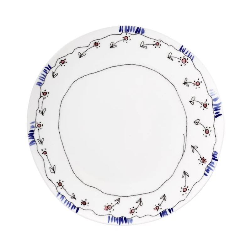 Marni Anemone Milk Accent Plate