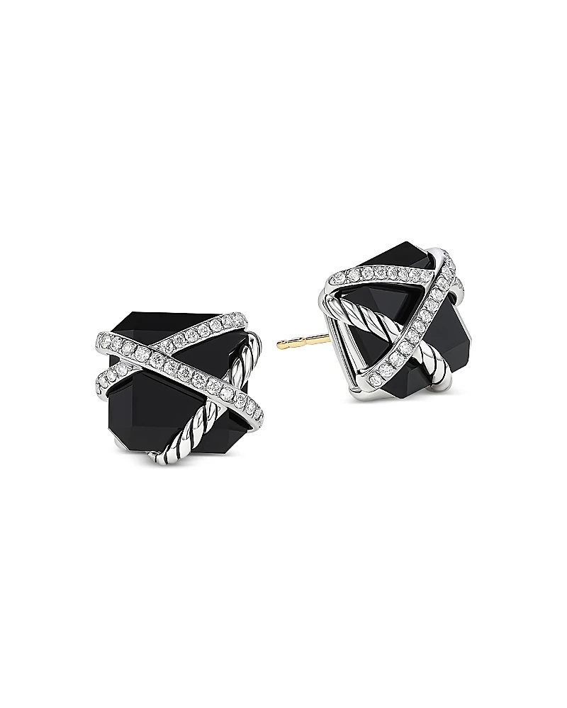 David Yurman Cable Wrap Stud Earrings
