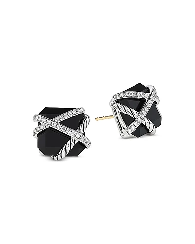 David Yurman Cable Wrap Stud Earrings