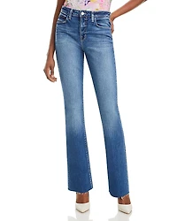 L'Agence Ruth High Rise Straight Jeans