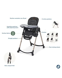 Minla 6-in-1 Adjustable  High Chair
