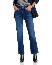 Mother The Hustler High Rise Ankle Flare Jeans