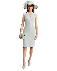 Olivia V Neck Sheath Dress