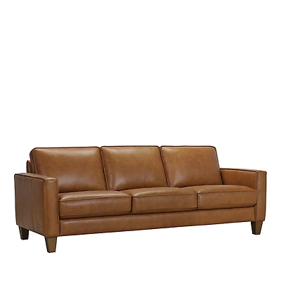 Bloomingdale's Hesh Leather Sofa