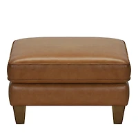 Bloomingdale's Hesh Leather Ottoman