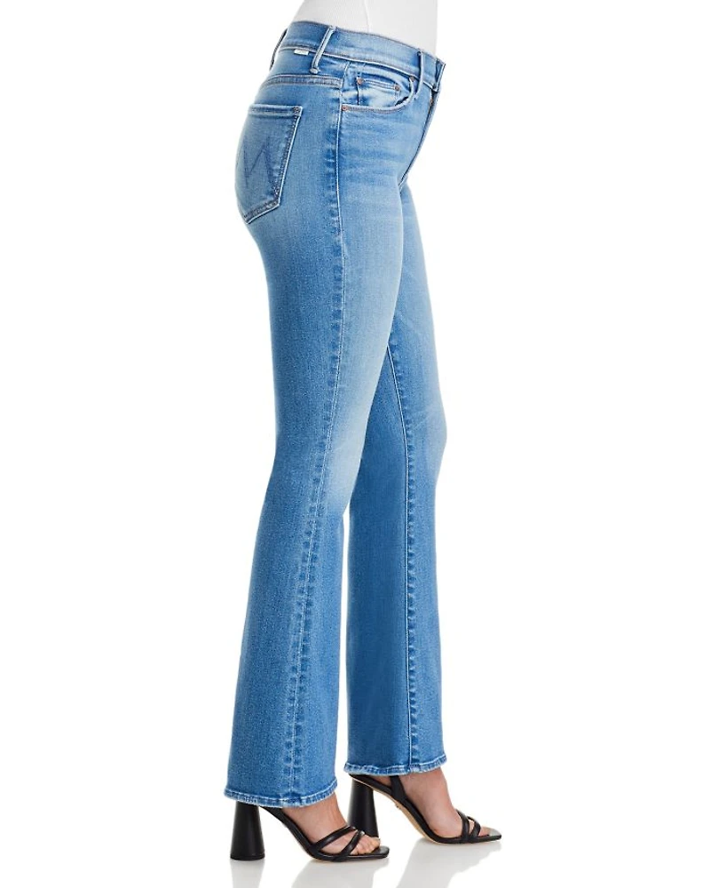 The Lil' Weekender Petites High Rise Flared Jeans Layover