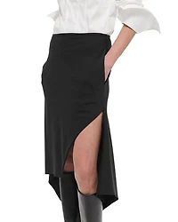 Scarf Hem Skirt