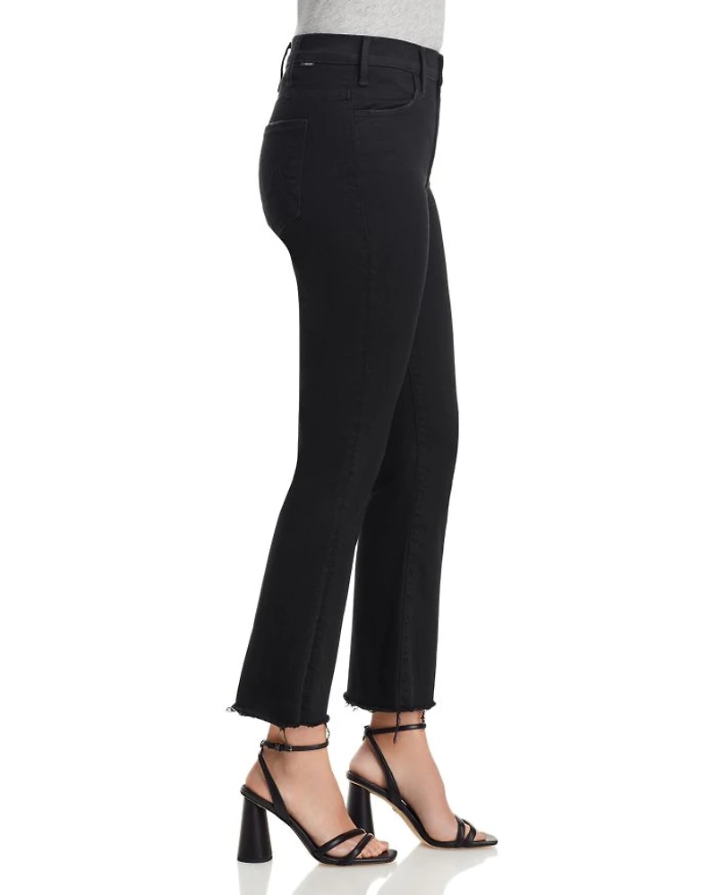 The Lil' Hustler Petites Ankle High Rise Cropped Bootcut Jeans Not Guilty