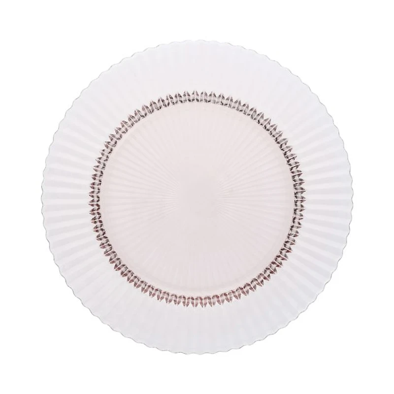 Archie Pink Dinner Plate, Set of 4