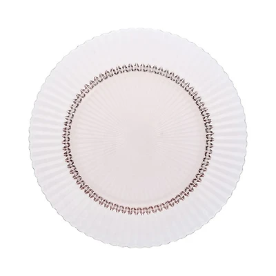 Archie Pink Dinner Plate, Set of 4
