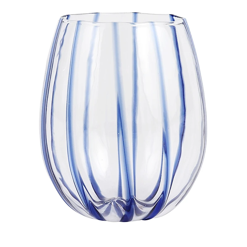 Vietri Nuovo Stripe Stemless Wine Glass