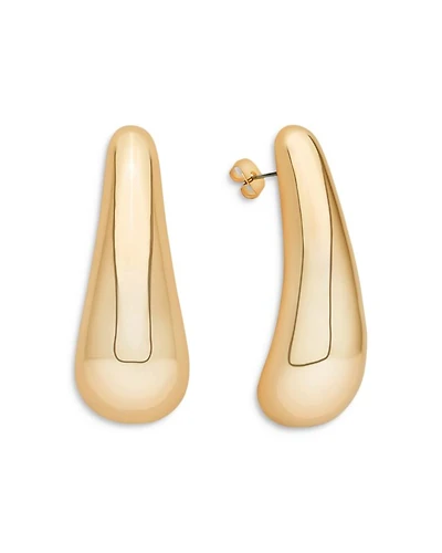 Raindrop Metal Drop Earrings