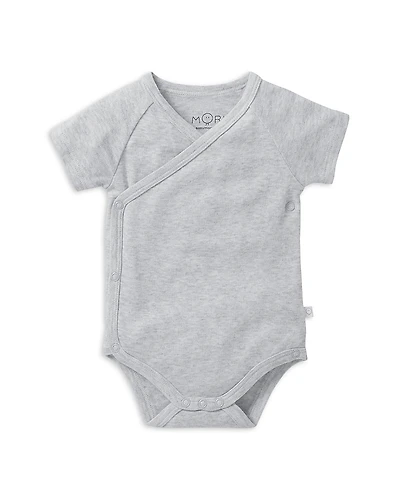 Mori Unisex Short Sleeve Kimono Bodysuit - Baby
