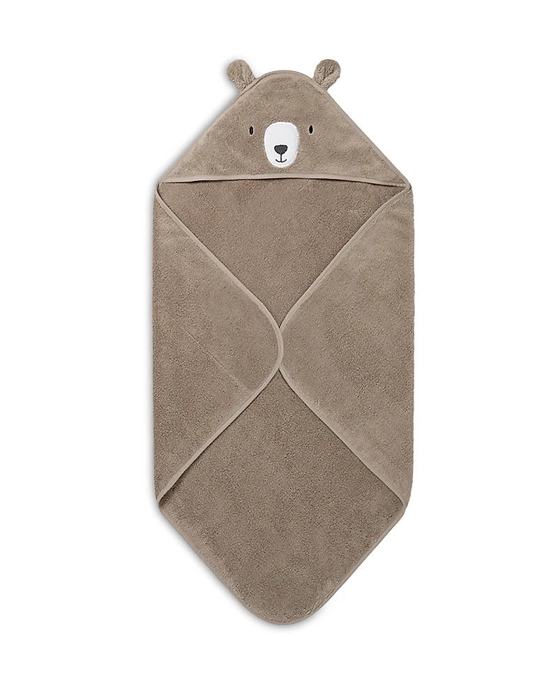 Mori Micro Cotton Bear Hooded Bath Towel - Baby