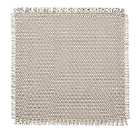 Fringe Placemat in Gold and Silver
