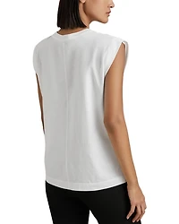 Morgan Cotton Cap Sleeve Top