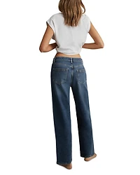 Selin Straight Jeans Mid Blue