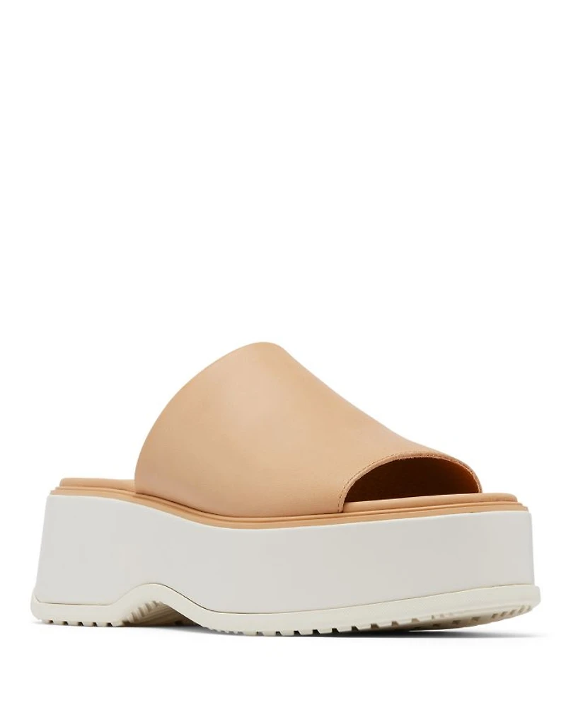 Women's Dayspring Leather Platform Slide Sandals