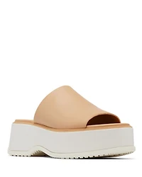 Women's Dayspring Leather Platform Slide Sandals