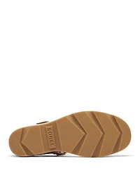 Women's Joanie Ivy Y Strap Platform Wedge Sandals