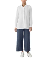 Linen Classic Collar Shirt