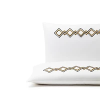 Twist Embroidery Standard Sham
