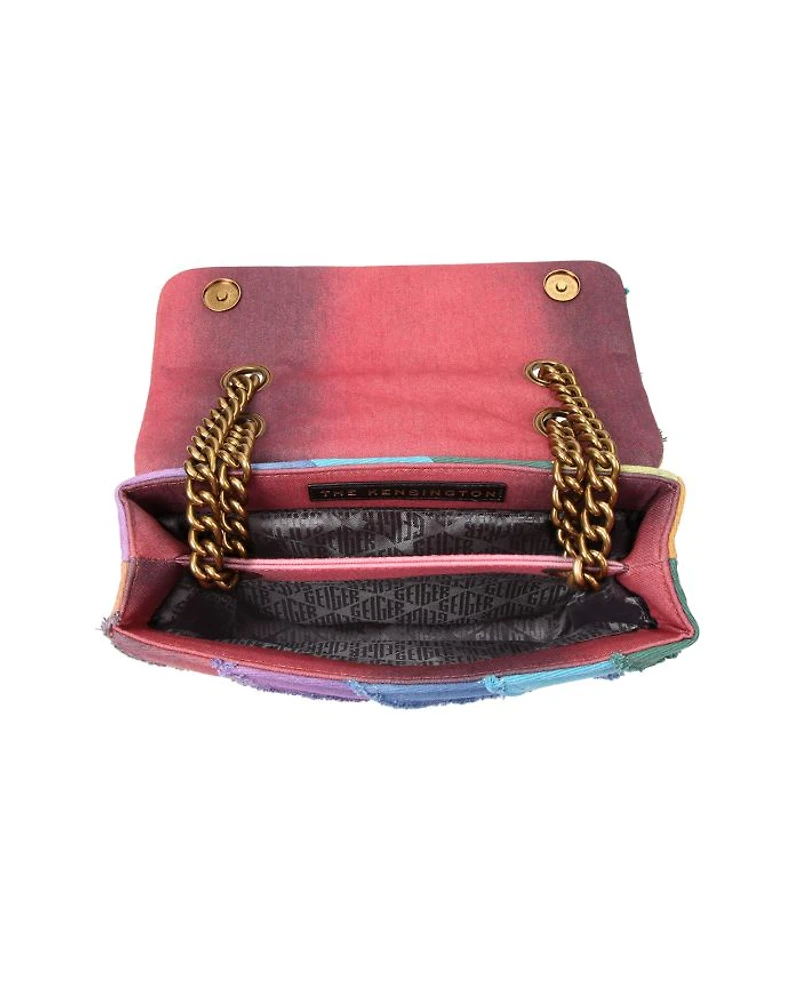 Kensington Multicolor Denim Crossbody Bag