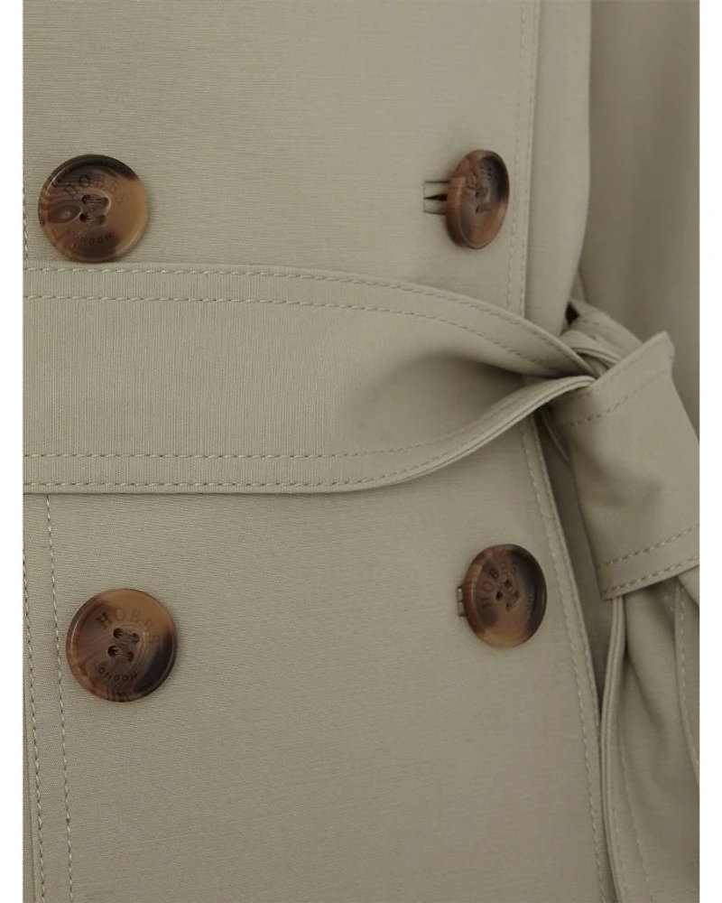 Saskia Double Breasted Trench Coat