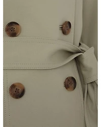 Saskia Double Breasted Trench Coat