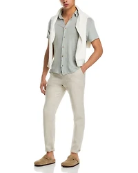 Bo Linen Regular Fit Drawstring Pants