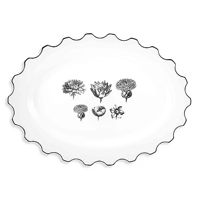 Vista Alegre Herbariae by Christian Lacroix Large Oval Platter