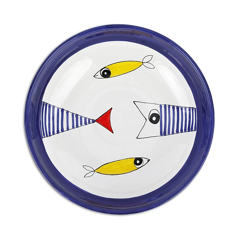 Vietri Pesce Pazzo Serving Bowl