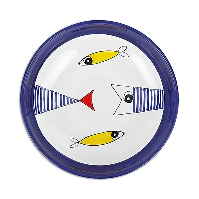 Vietri Pesce Pazzo Serving Bowl