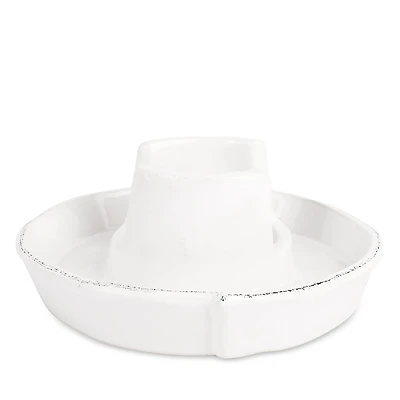 Vietri Lastra White Sponge Holder
