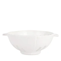 Vietri Lastra White Colander
