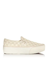 Women's Classic Slip On Platform Sneakers