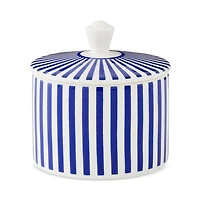 Blue Italian Steccato Covered Sugar Bowl