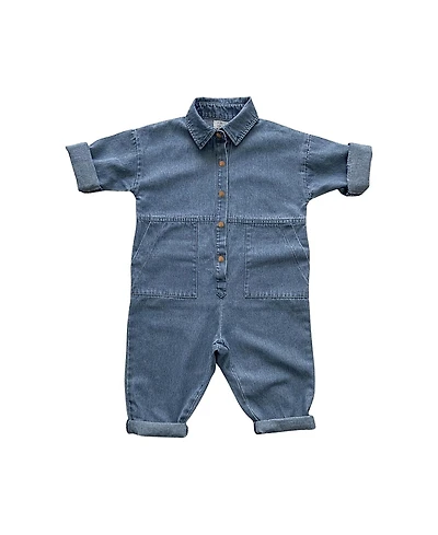 The Simple Folk Unisex Denim Boiler Suit