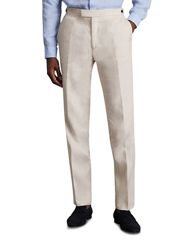 Kin Linen Slim Fit Suit Pants