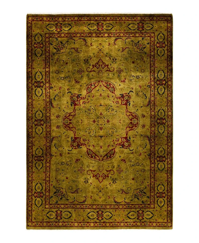 Bloomingdale's Fine Vibrance M1381 Area Rug, 4'2" x 6'1"