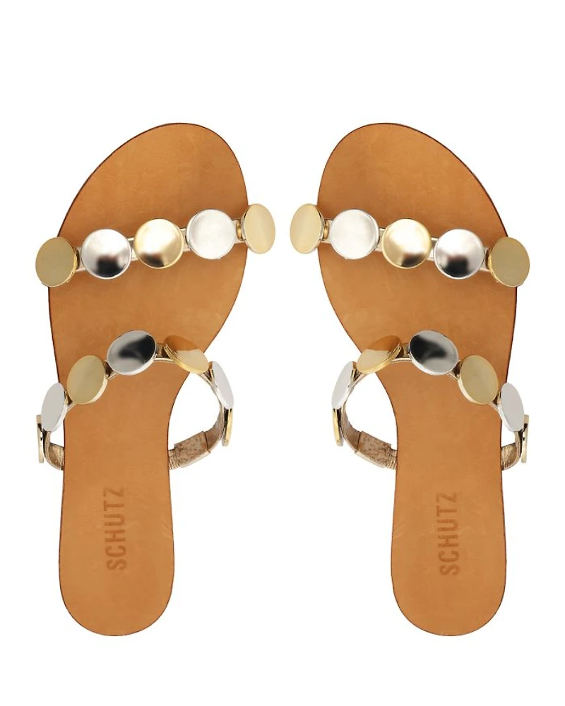 Women's Acacia Slip On Embellished Slide Sandals