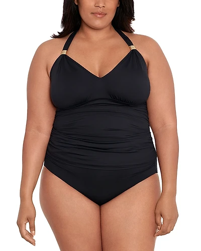 Lauren Ralph Plus Halterkini