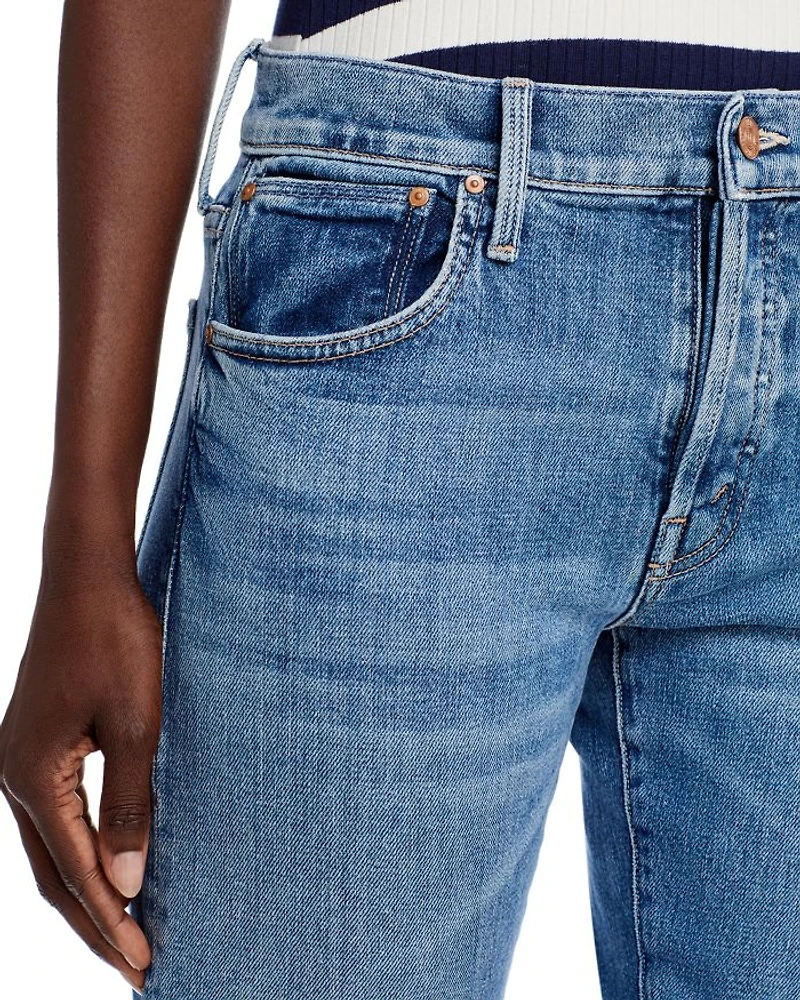 The Mid Rise Hiker Hover Straight Jeans Penny For Your Thoughts