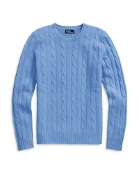 Cable Knit Cashmere Sweater