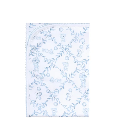 Nellapima Boys' Blue Bears Trellace Blanket - Baby