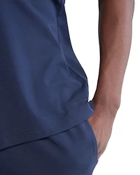 Stretch Regular Fit Button Down Sleep Shirt