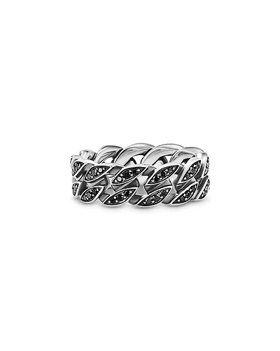 David Yurman Men's Curb Chain Band Ring