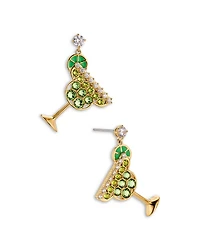 Foodie Margarita Drop Earrings, 1.3"L