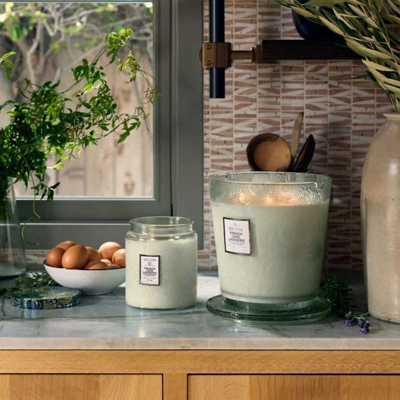 French Cade & Lavender Candle Collection